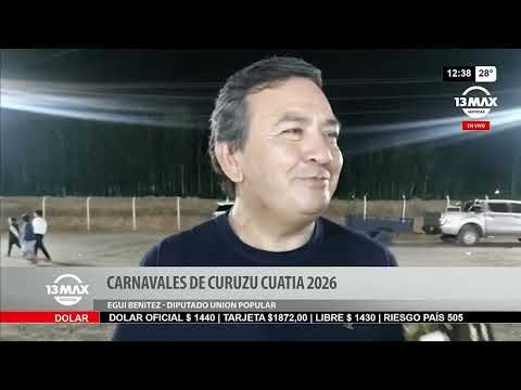 Carnavales de Curuzú Cuatiá 2026 - Egui Benitez