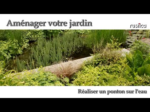 comment construire un ponton flottant