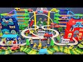 19minutes Of Satisfying Small Train Track And High Speed Rail Magnetic Track Toy ASMR Toy
