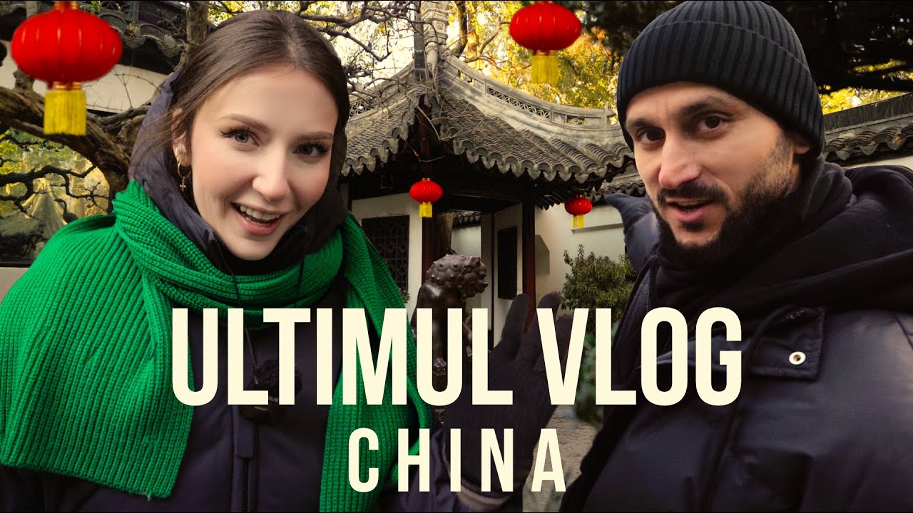 CHINA ASA CUM NE-AM IMAGINAT-O! 🇨🇳 Temple, religie și mancare in orasul vechi din SHANGHAI