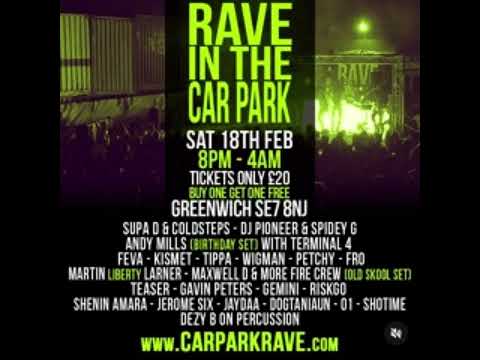 Dj Supa D Coldsteps Dj Pioneer Spidey G Rave In The Car Park RITCP