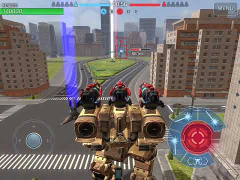 War robots dragoon vs zeus (dragoon nerfed)