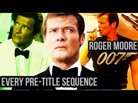 Every 007 Pre-title Sequence | Roger Moore (4K UHD)