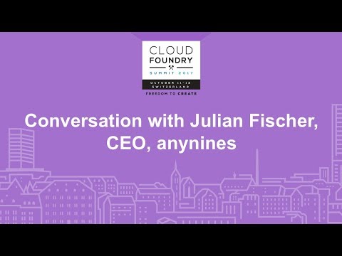 Conversation with Julian Fischer, CEO, anynines