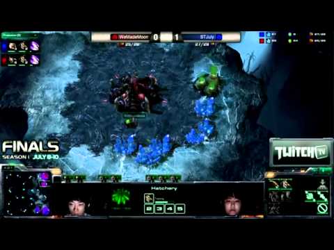 StarCraft 2 - WeMadeMoon vs STJuly- ZvZ - NASL game 2