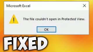 How To Fix Microsoft Excel The File Couldn