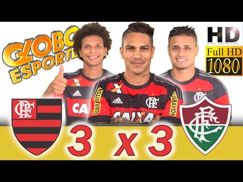 Flamengo 3 x 3 Fluminense * Taça Guanabara 2017 * Globo Esporte
