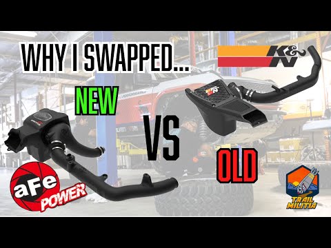 Bronco Cold air intake comparison and review K&N vs AFE Power