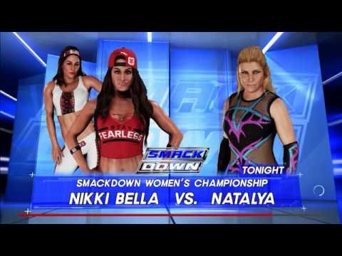 WWE Nikki Bella Returns Smakdown
