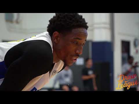 2018 Drew League Playoffs - DeMar DeRozan and Swaggy P Dominate Round 1 and 2