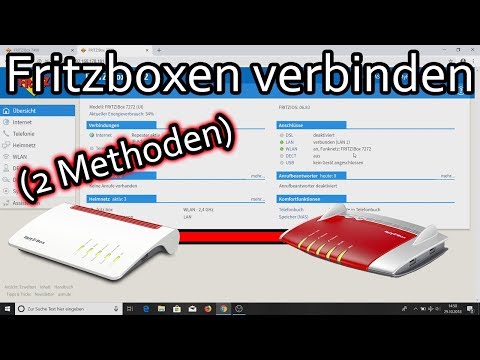 Connect 2 Fritzboxes - existing access via LAN and as an IP client