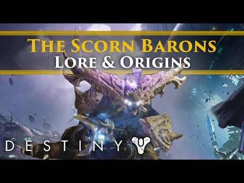 Destiny 2 Forsaken - The Scorn Barons! Lore, Origins & Backstory