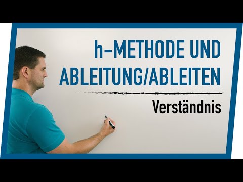 h-method and derivative/understanding of differentiation | Math by Daniel Jung