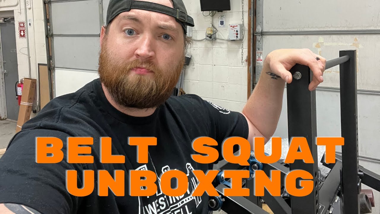 Belt Squat Machine Assembly Instructions