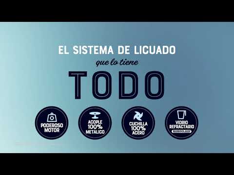 thumbnail video image 2 of Licuadora Oster 6 velocidades con Pulso + Vaso BNG Plata, 2 of 5