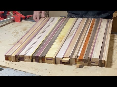 Cutting board chaotic pattern