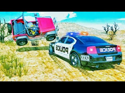 Off-road Jeep Prado Driving Police Chase  Games 2020 Gameplay TAYYAB Gaming Star