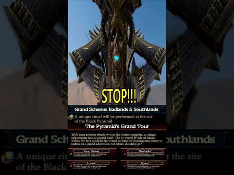 Changeling can Move Nagash's Black Pyramid to Cathay, Empire, Norsca & Lustria