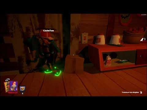 The scary clown is catching kids! (secret neighbor gameplay)