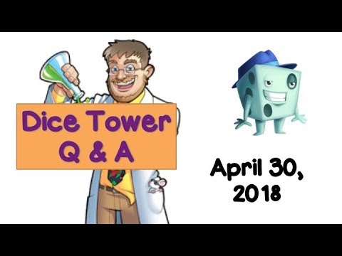 Live Q & A with Tom Vasel - April 30, 2018