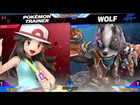 Ultimate SmashaPalooza #9: Losers Semis - ElWolf (Pichu) vs ProjectXeta (Wolf)