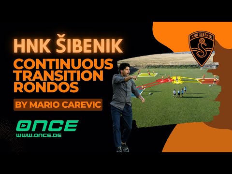 HNK Šibenik - continuous transition rondos by Mario Carevic