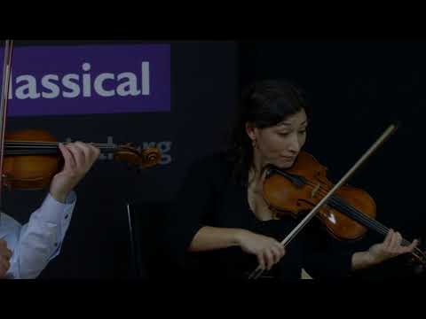 Takács Quartet performs Beethoven Allegretto (1st mvt) from String Quartet No. 16, Op. 135