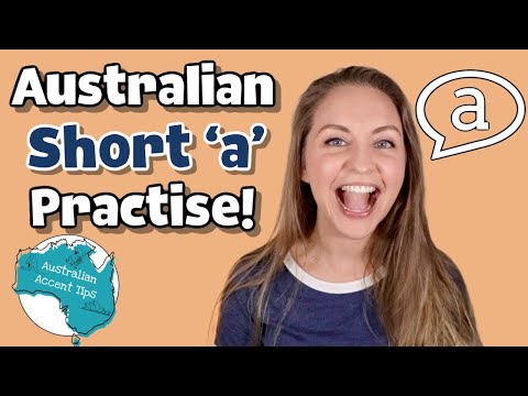 Short 'a' Practice | Australian English Pronunciation