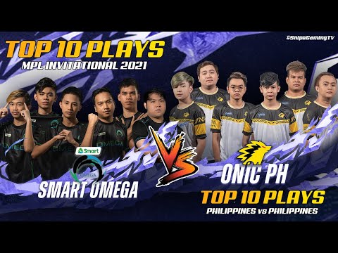 OMEGA vs ONIC PH TOP 10 PLAYS OF THE GAME | MPLI 2021