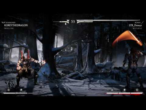 MKX - STB Deoxys (Ronin, Assassin, Full Auto) vs KOREYTHEDRAGON (Summoner, Smoke, Grandmaster)