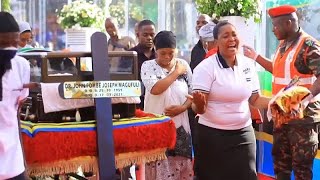 John Magufuli: Tanzanians pay last respects to lat
