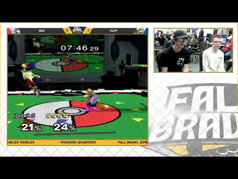 Fall Brawl 2018: Daz (Falco) vs. Eloy (Fox) - SSBM Singles WQ