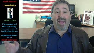 Mark and Menstruation.  (Well, we can talk about it.)