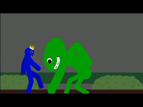 Blue vs Jumbo Josh (Rainbow Friends vs Garten of Banban)