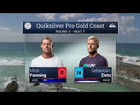 2016 Quik Pro: Round 3, Heat 7 Video