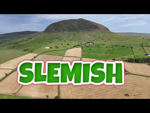Slemish Mountain Northern Ireland. 4k