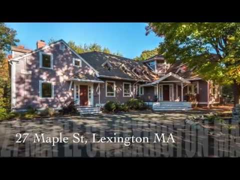 27 Maple St, Lexington MA - Elizabeth P. Crampton - Tel 781-389-4400