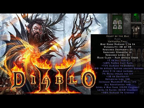 New SUMMON DRUID RULES | Diablo 2 Resurrected