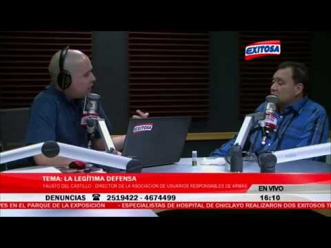 Radio Exitosa "Legítima Defensa" (09 Nov 2014)