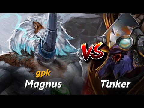 gpk mid Magnus vs Tinker | First 10 minutes
