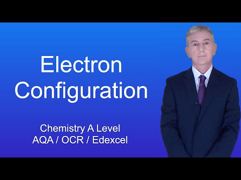A Level Chemistry Revision "Electron Configuration"
