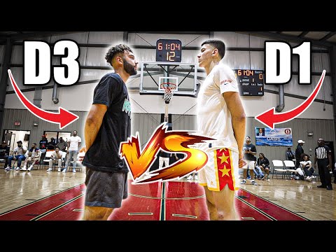 D3 Hooper Calls Out D1 NBA Prospect In Final 1v1 Game...