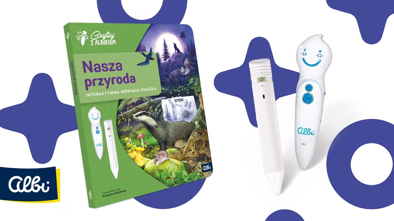 Interaktywna książka „Nasza przyroda” z serii Czytaj z Albikiem