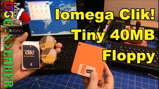 A Look at the Iomega 40MB Clik! Drive, a Tiny Floppy Disk - #DOScember