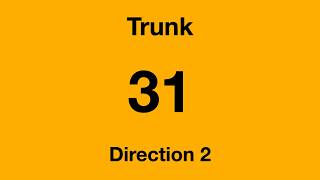 [Go-Ahead] Trunk Bus Service 31 - Direction 2 Hyperlapse