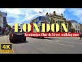 4K Kensington Church Street Walking Tour London England United Kingdom June 5 2023