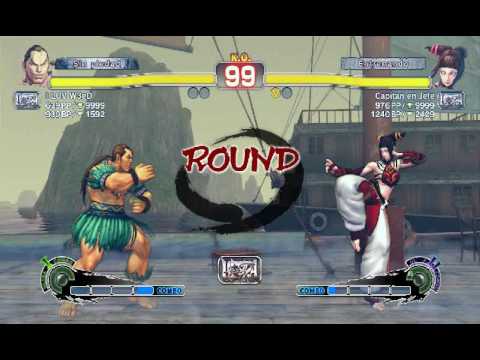 Batalla de Ultra Street Fighter IV: Dan vs Juri