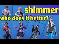 Shimmer who does it best? FORTNITE dance emote