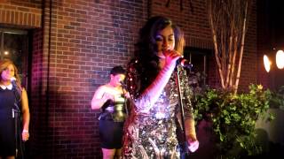 Jessica Mauboy performing at The Sapphires NY premiere afterparty