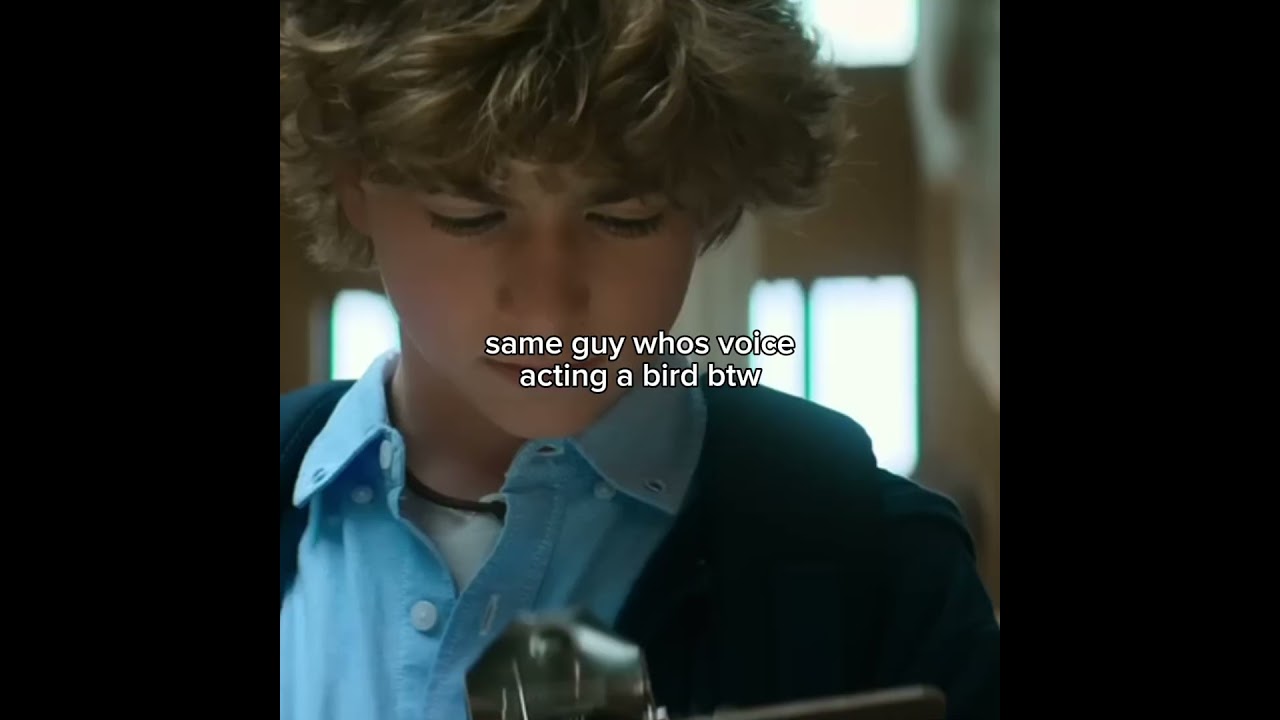 walker is a voice actor in angry birds 3 #percyjackson #booktok #pjo #walkerscobell | cr: @w1sebrain